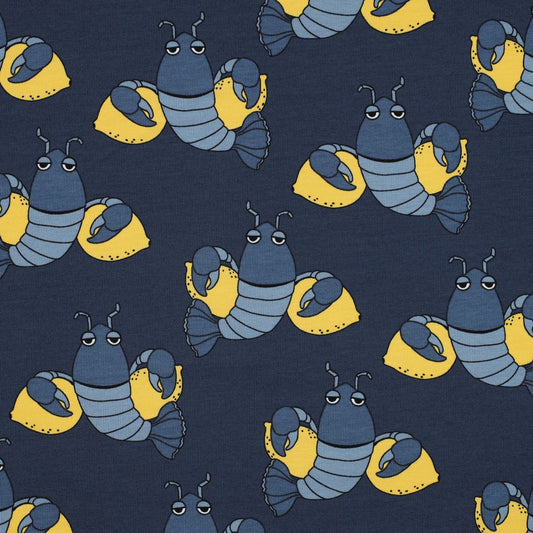 Hoeslaken - Kreeft Blauw