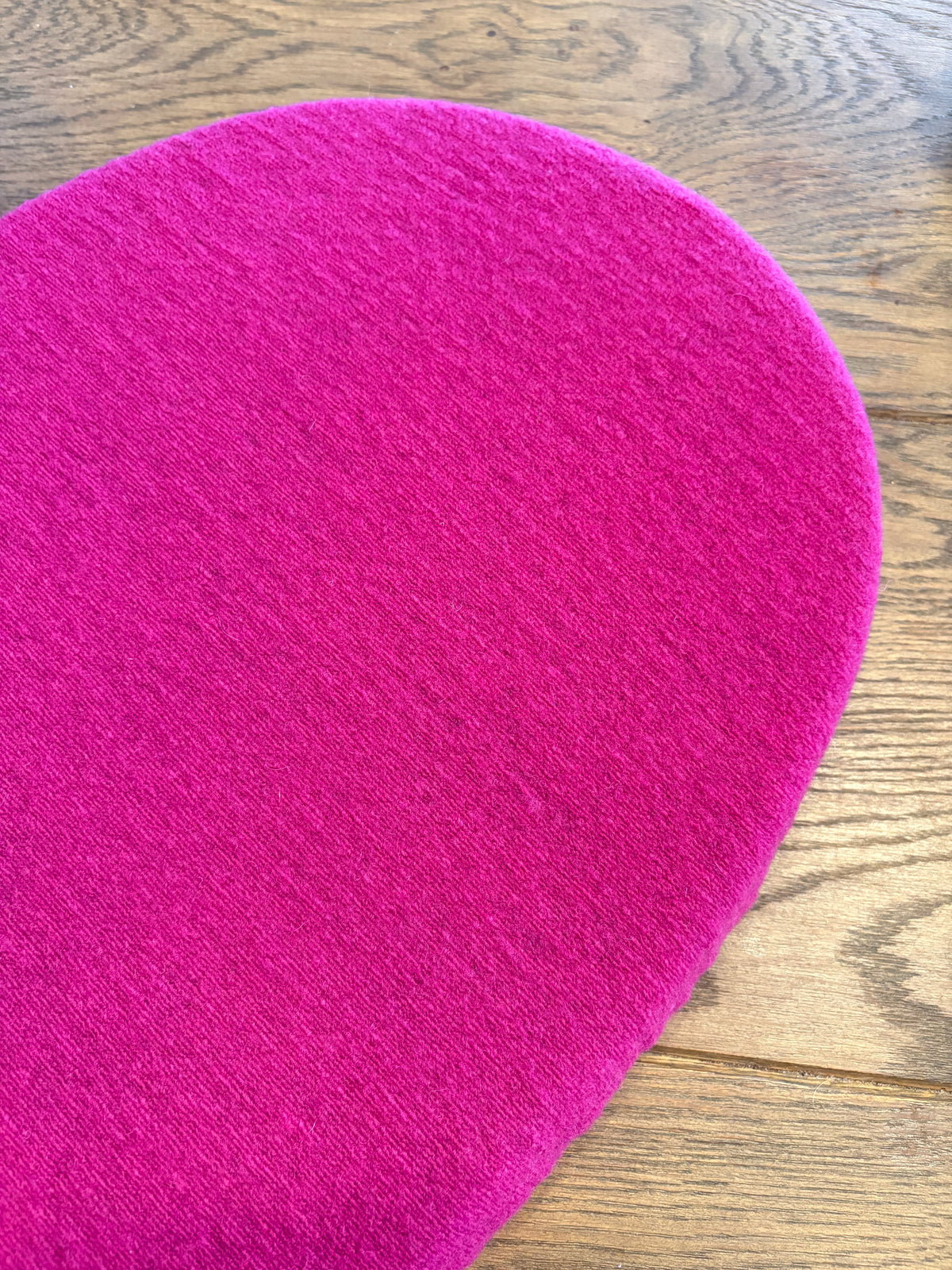 Hoeslaken verschoonmand/kinderwagen - 80% wolmix - fuchsia