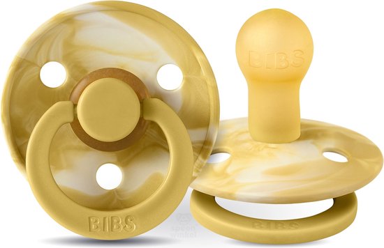 Bibs Speen - Marble yellow