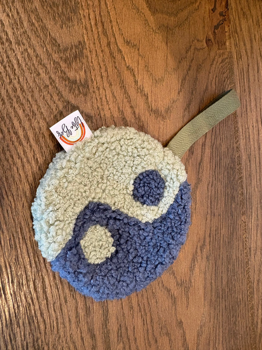 Speendoekje - yin yang - 3 kleuren