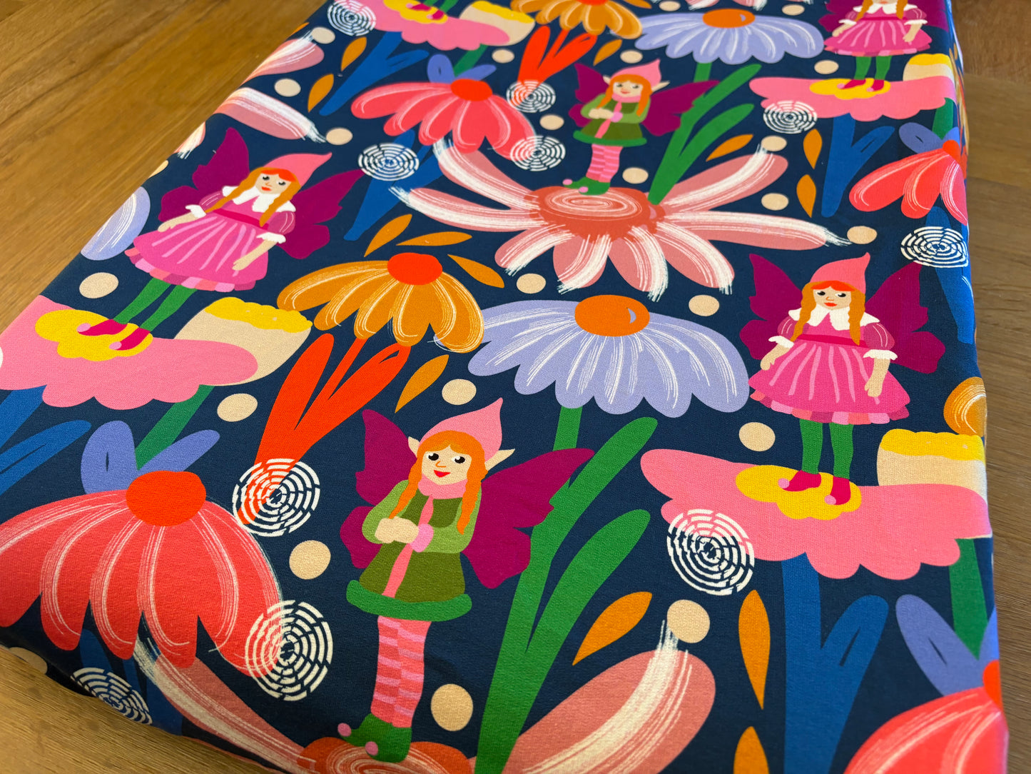 Hoeslaken verschoonmand/kinderwagen - elventuin - multicolor