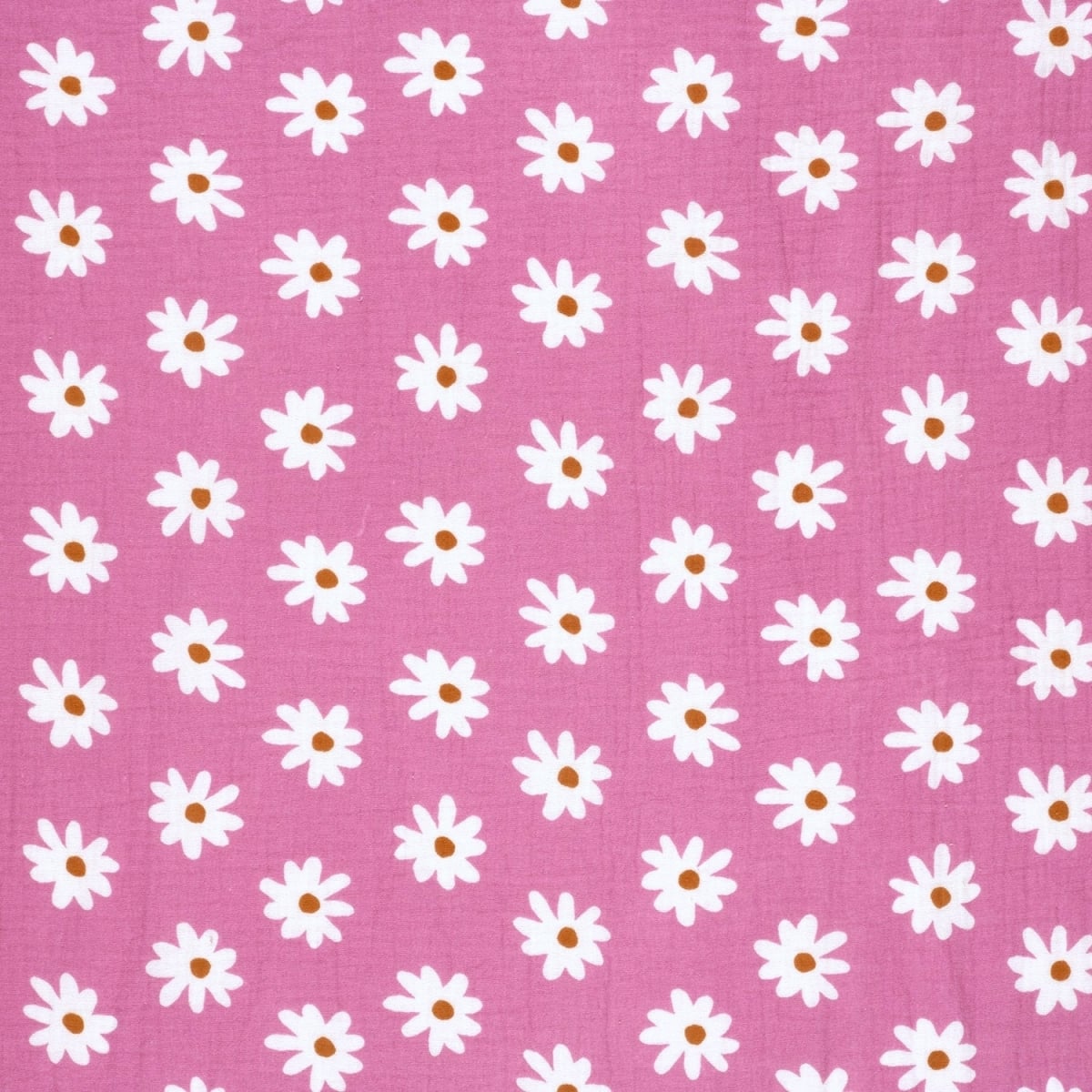 Hydrofiele XL multidoek - swaddle - roze - madeliefjes
