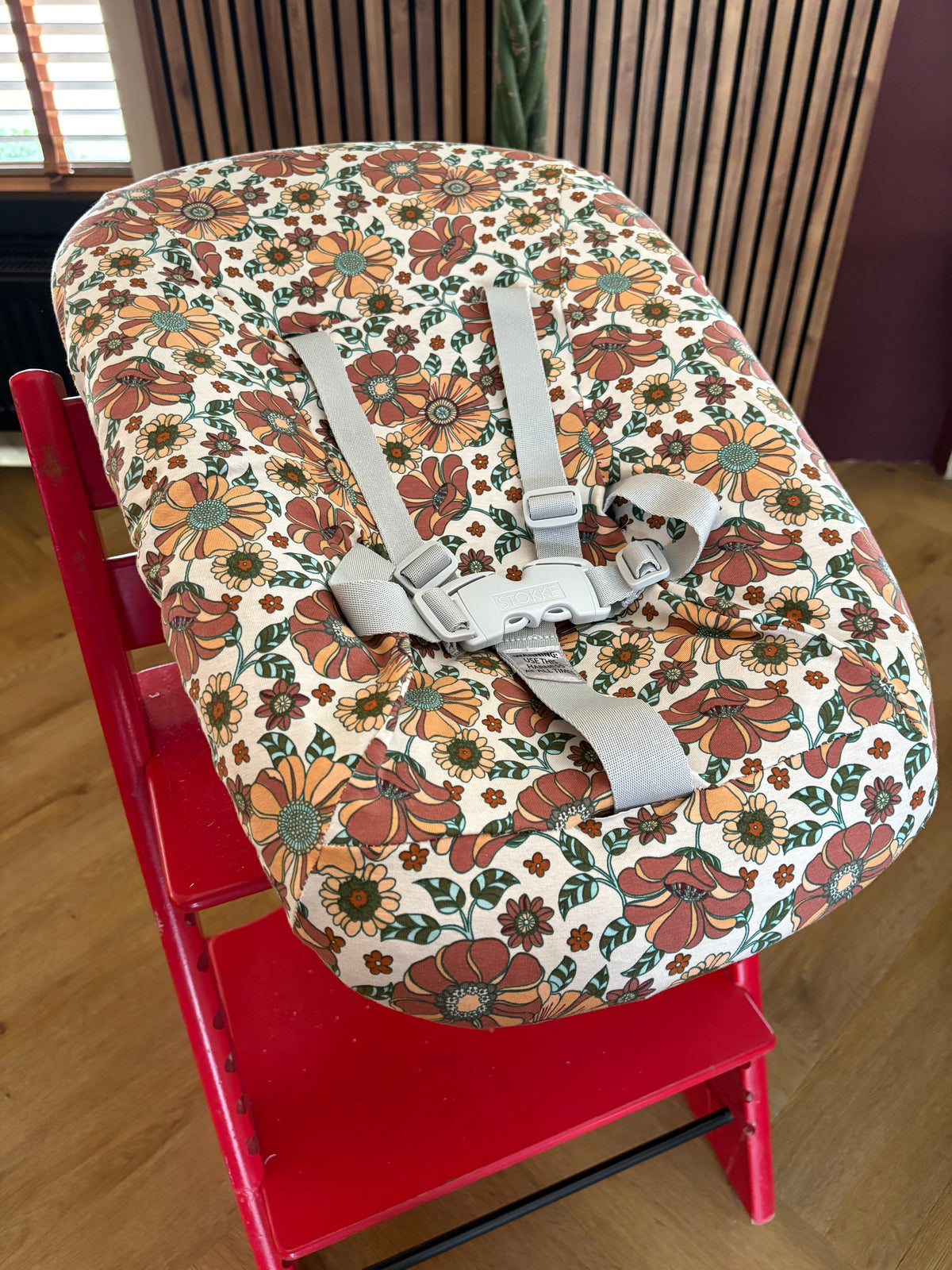 Stokke newbornset hoes - bloemen - vintage