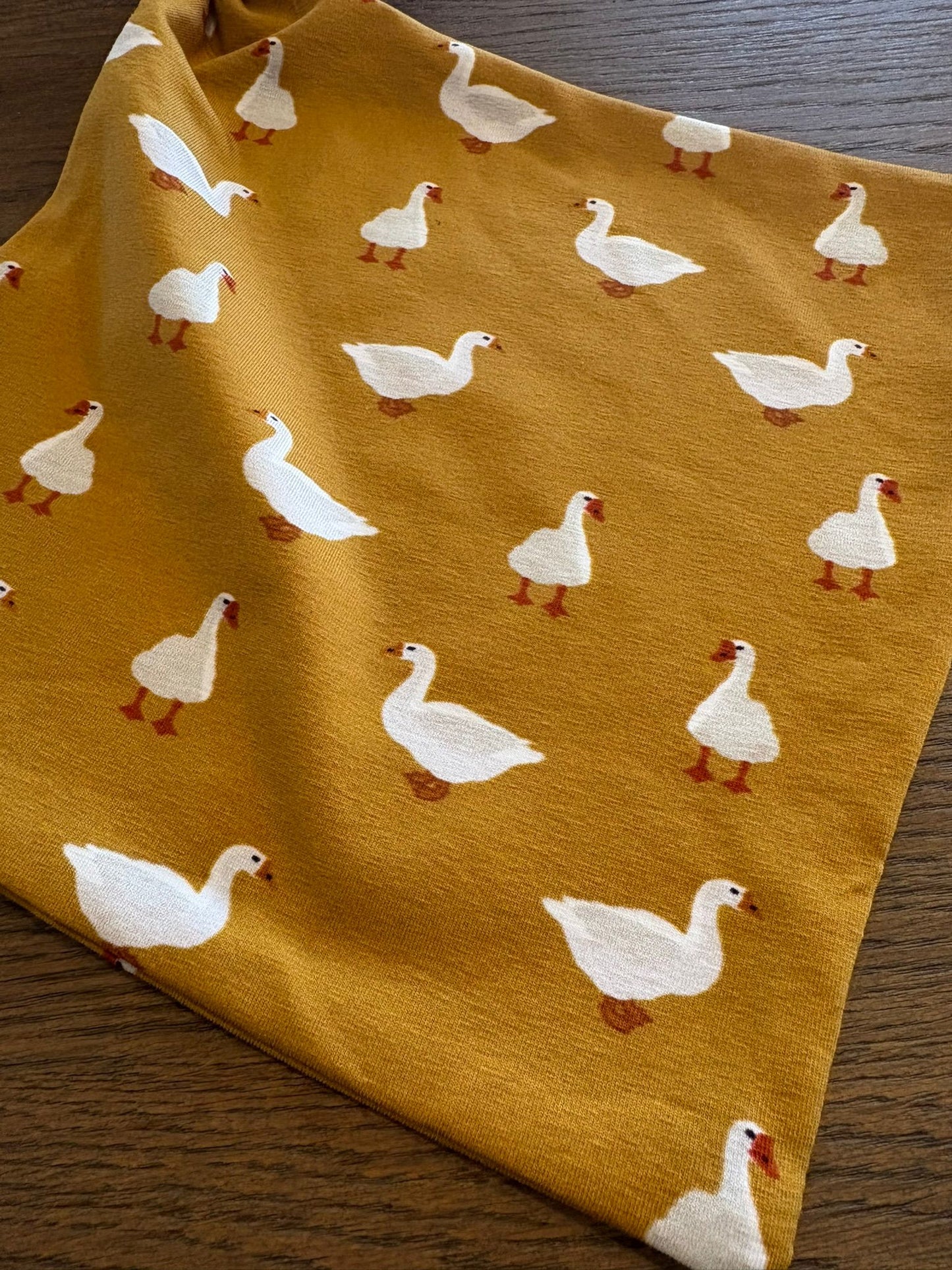 Speendoekje - Ganzen - Geel - Limited edition