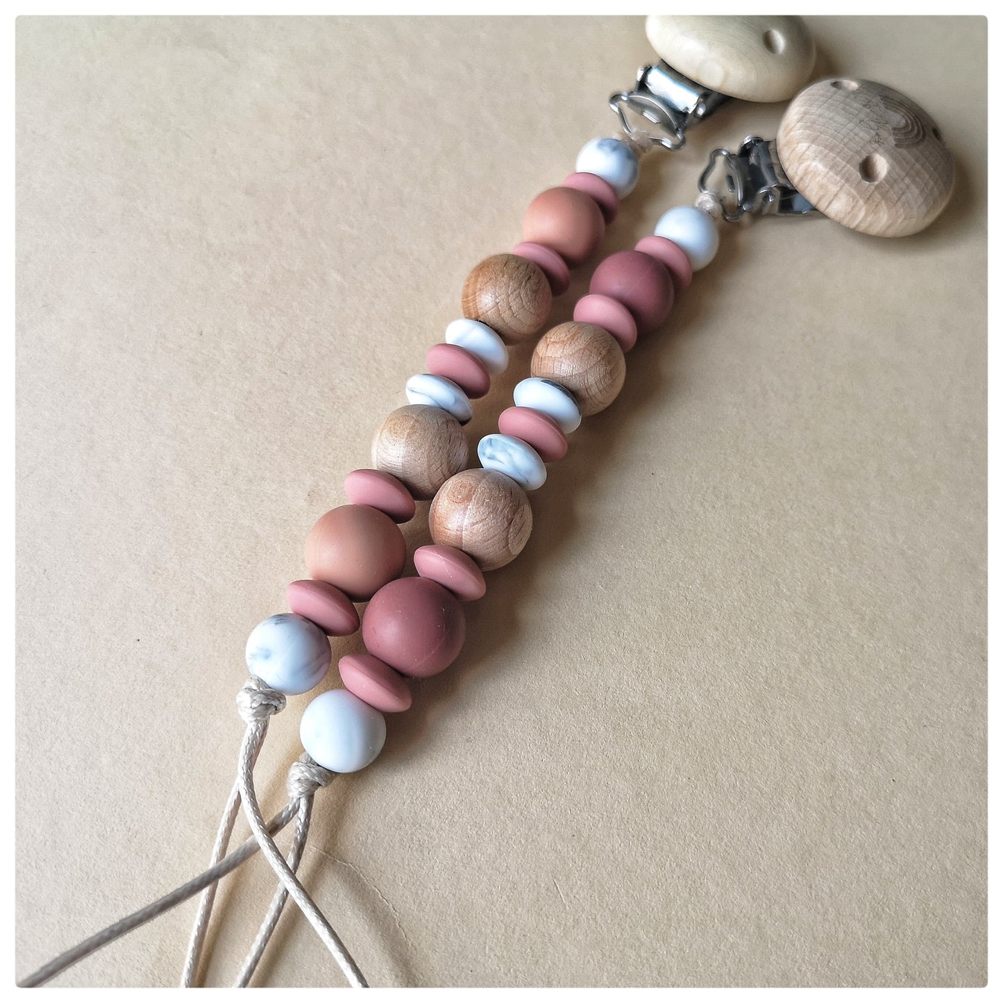 Speenkoord Boho - Keuze uit 5 kleuren