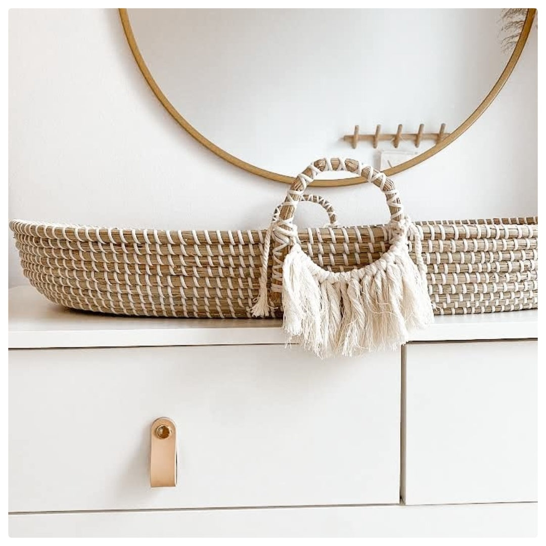 Verschoonmand Macramé - inclusief matras