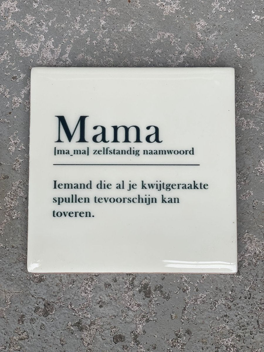 Voor mama