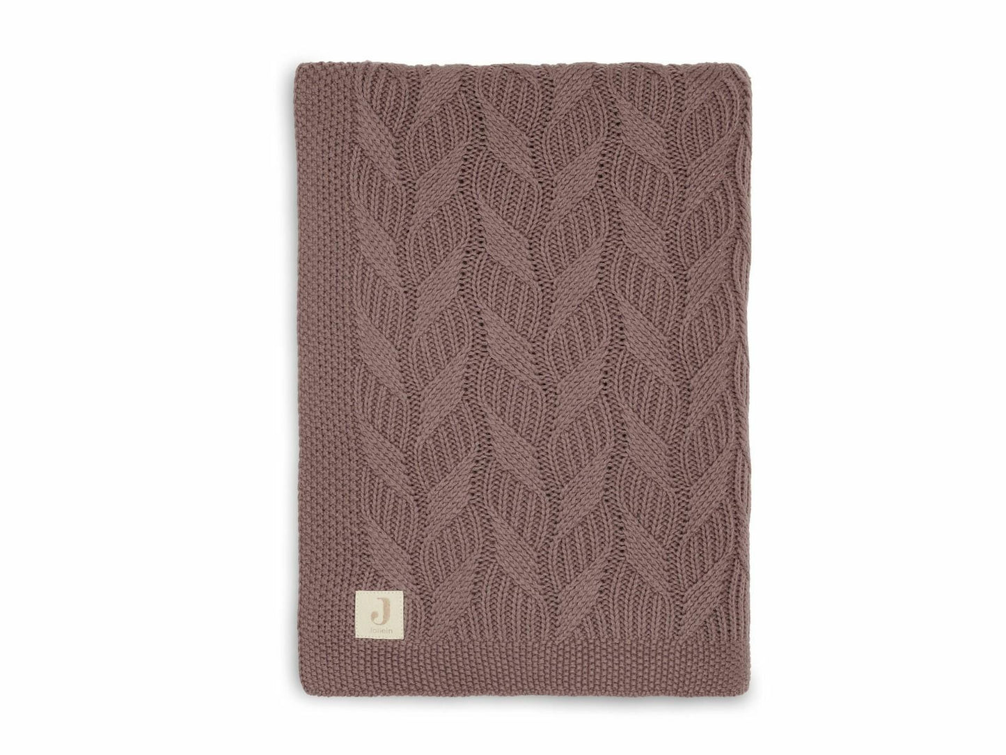 Ledikant Deken Spring Knit 100x150cm - Chestnut