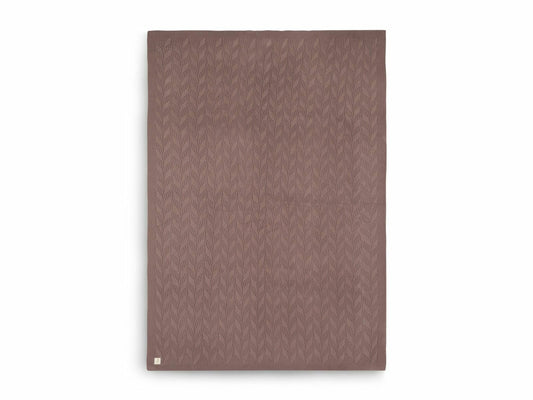 Ledikant Deken Spring Knit 100x150cm - Chestnut