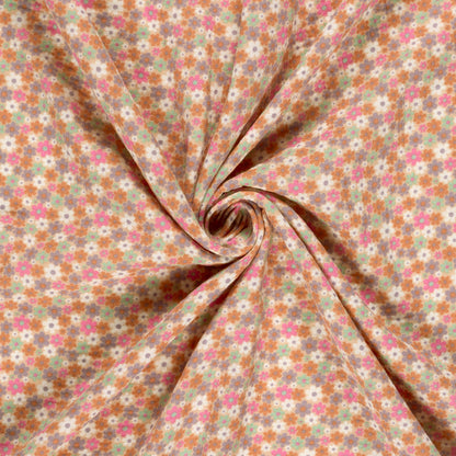 Hydrofiele XL multidoek - swaddle - bloementuin
