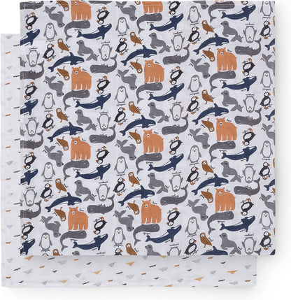 Hydrofiel Multidoek Polar XL 115x115cm - 2 Stuks