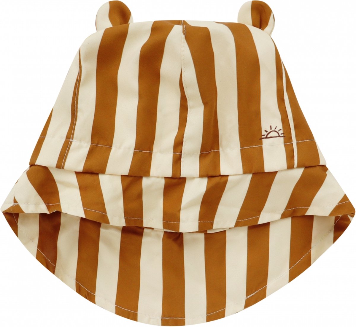 Zonnehoed - UPF 50+ - Brown stripes