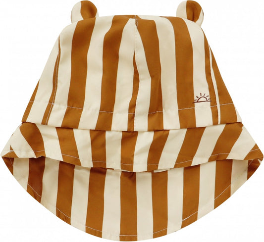 Zonnehoed - UPF 50+ - Brown stripes