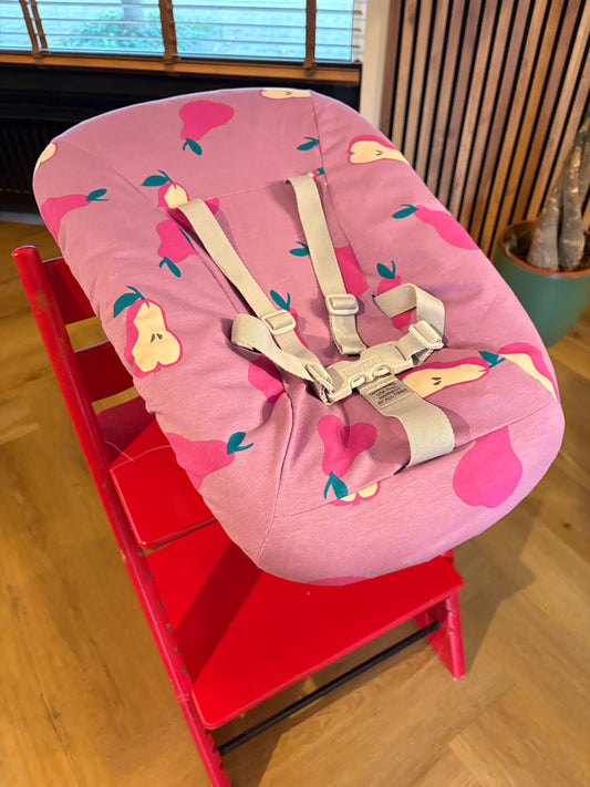Stokke newbornset hoes - peren - fuchsia