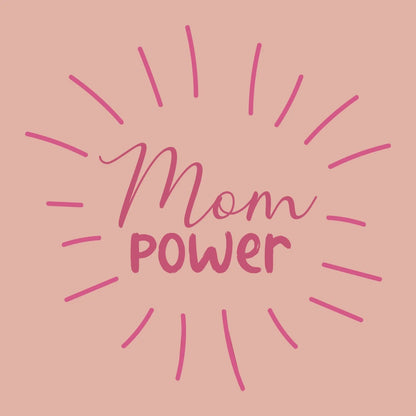 Tegeltje - Mompower - 10.5x10.5