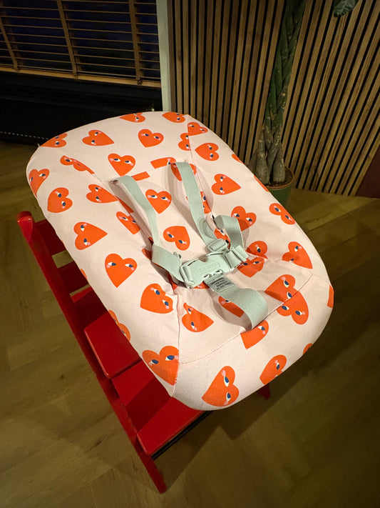Stokke newbornset hoes - harten smileys