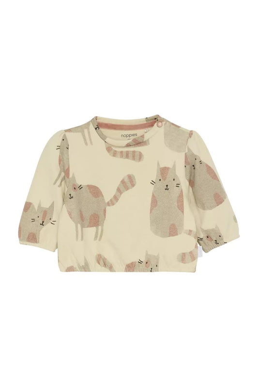 Sweater - trui - Trabuco - Kattenprint