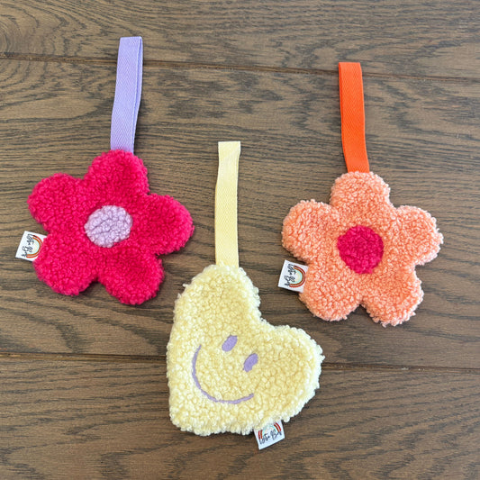 Speendoekje - Posy collection - Perzik oranje