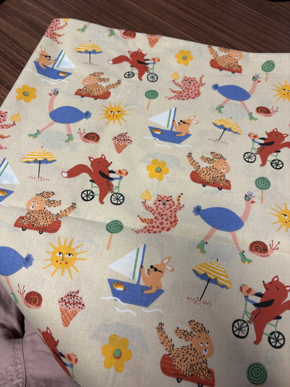Wieglaken - 75 x 100cm - Dieren - Zomer
