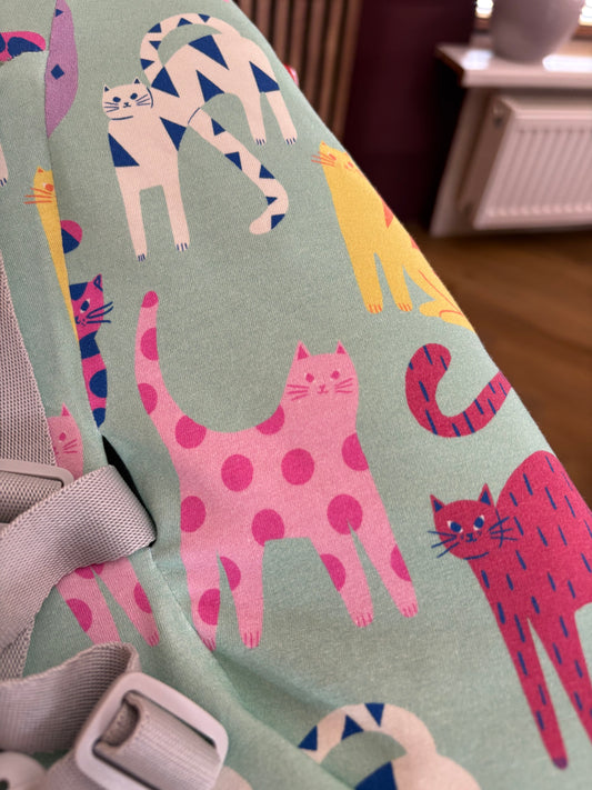 Stokke newbornset hoes - poezen mint