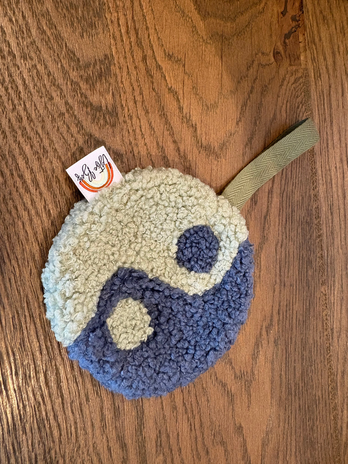 Speendoekje - yin yang - 3 kleuren
