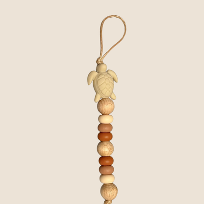 Speenkoord Schildpad - Caramel