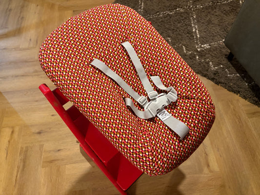 Stokke newbornset hoes - geometrisch aubergine