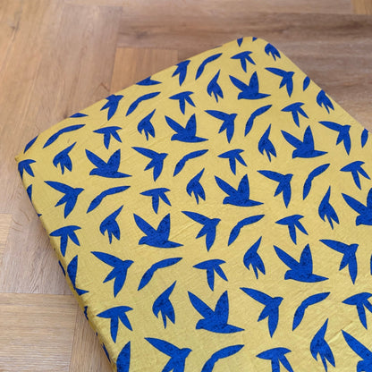 Hoeslaken ledikant 60x120 - hydrofiel - vogels