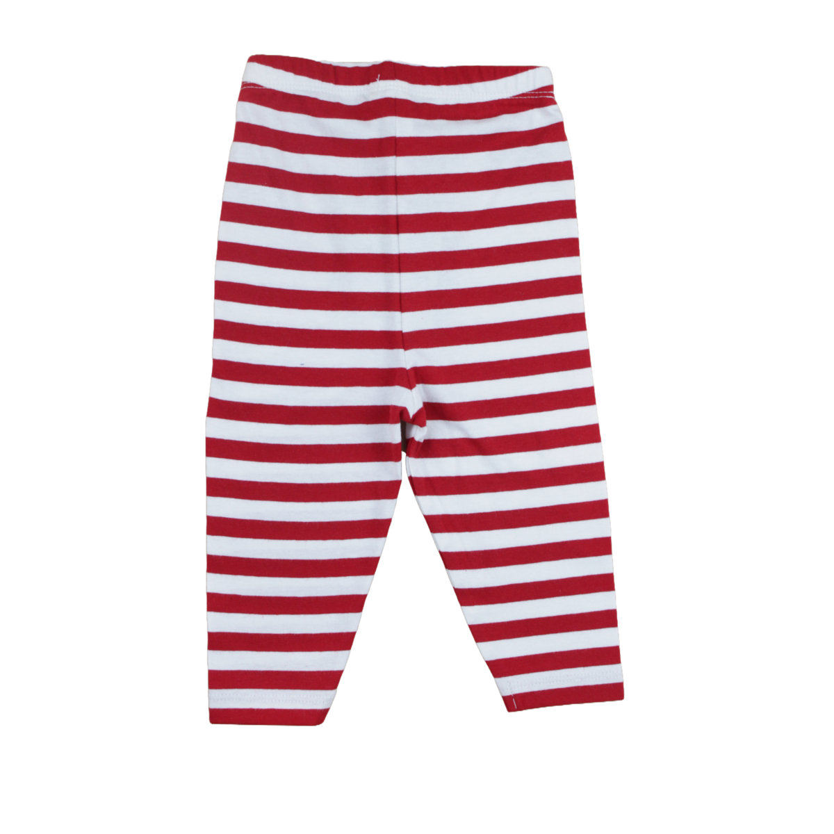 Legging - Rood Wit Gestreept - Organisch katoen