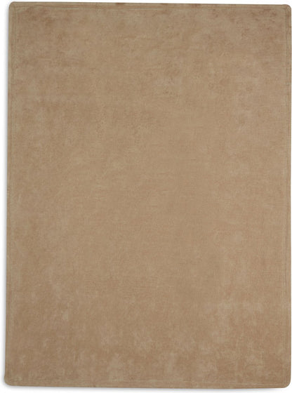 Deken Ledikant 100x150 - Gevoerd - Velvet Pure Knit Biscuit
