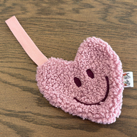 Speendoekje - Lefkopjes - Hart Roze