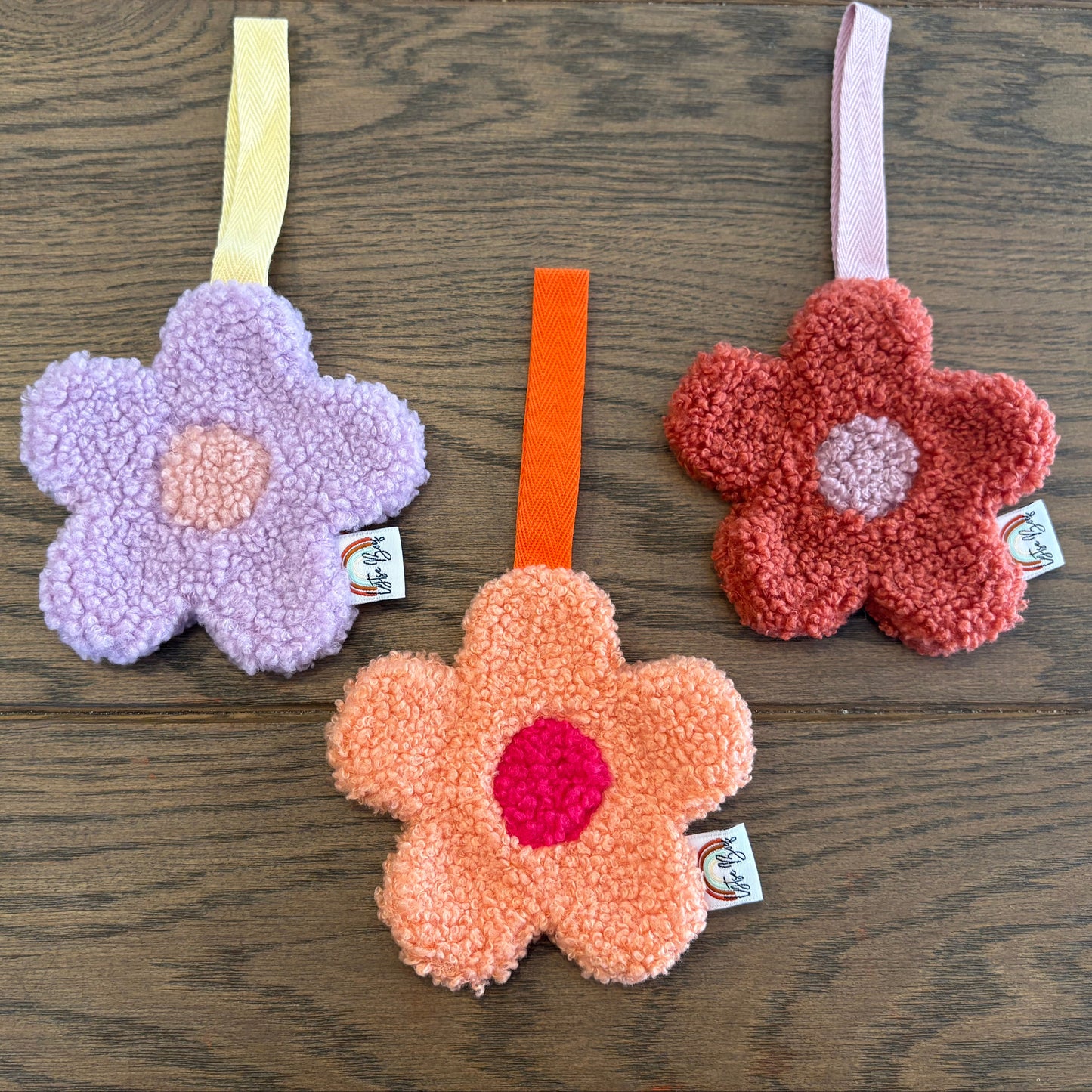Speendoekje - Posy collection - Perzik oranje