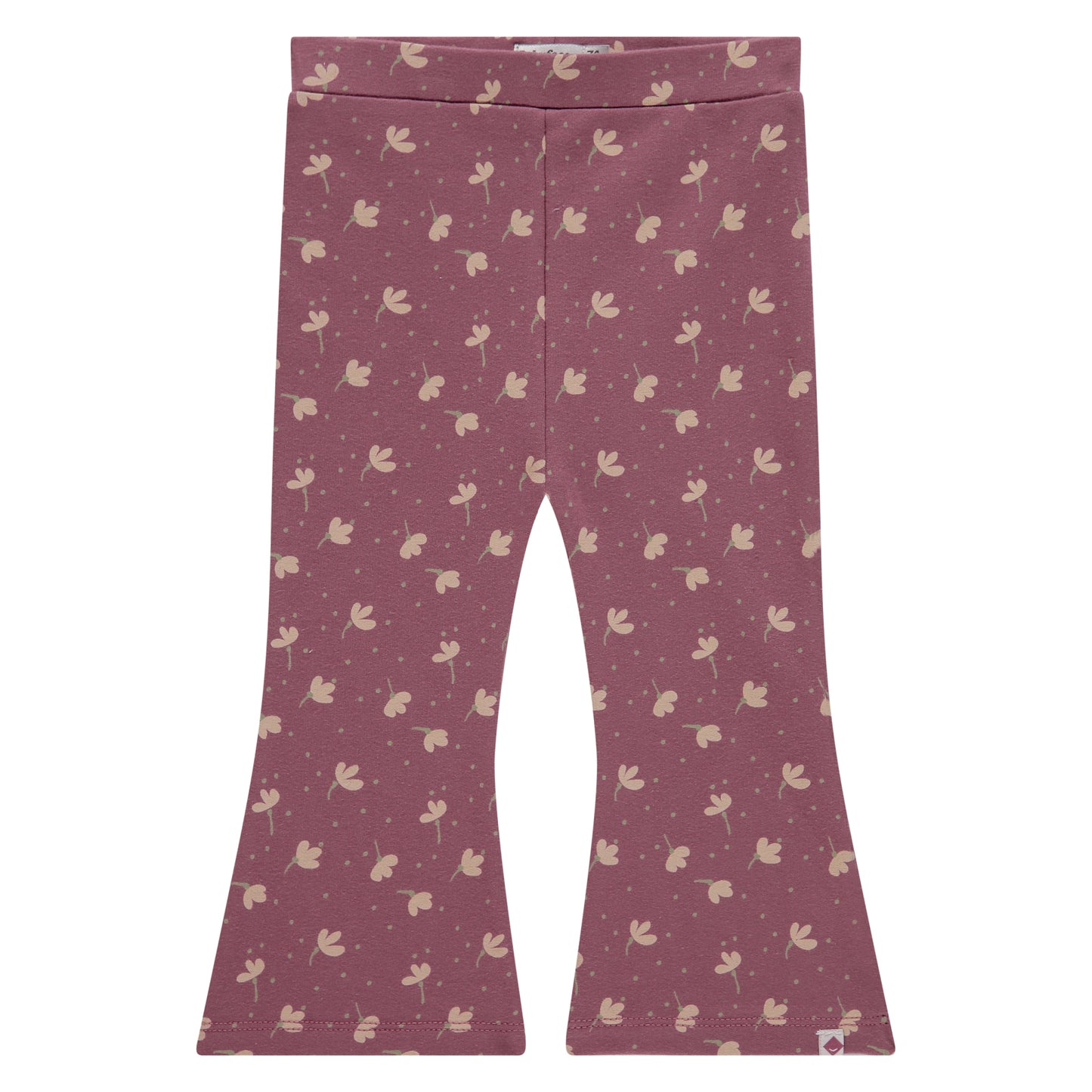 Flared legging - bordeaux