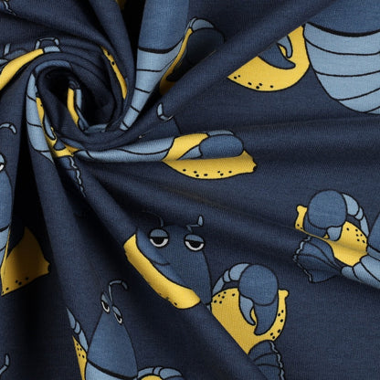 Aankleedkussenhoes - kreeft - blauw