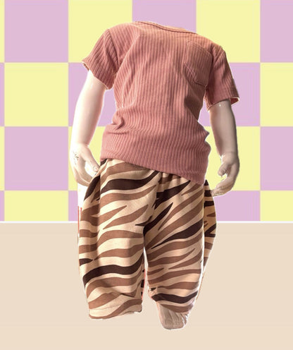 Jogging broekje - zebra