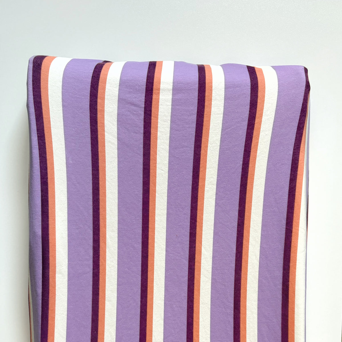 Aankleedkussenhoes - strepen - lila/aubergine
