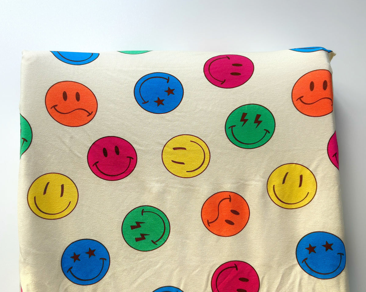 Aankleedkussenhoes - smileys - multicolor
