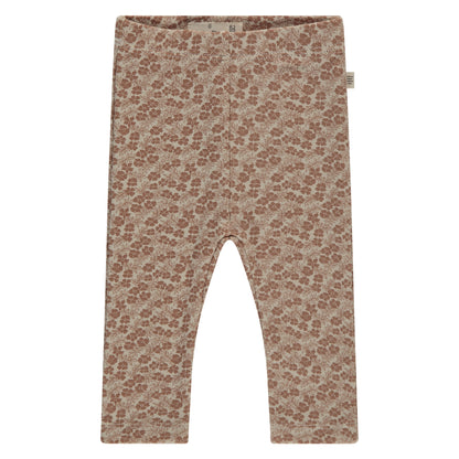 Baby broekje - modal mix - floral cookie