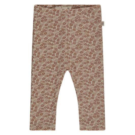 Baby broekje - modal mix - floral cookie