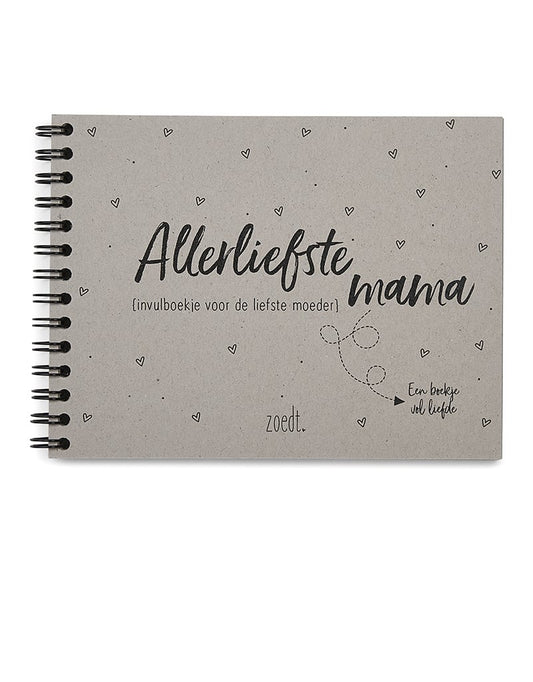 Invulboekje allerliefste mama - Zoedt