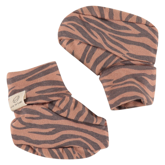 Baby slofjes - Tijgerprint