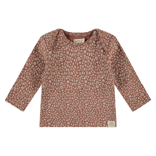 Baby longsleeve - Luipaardprint - Maat 50