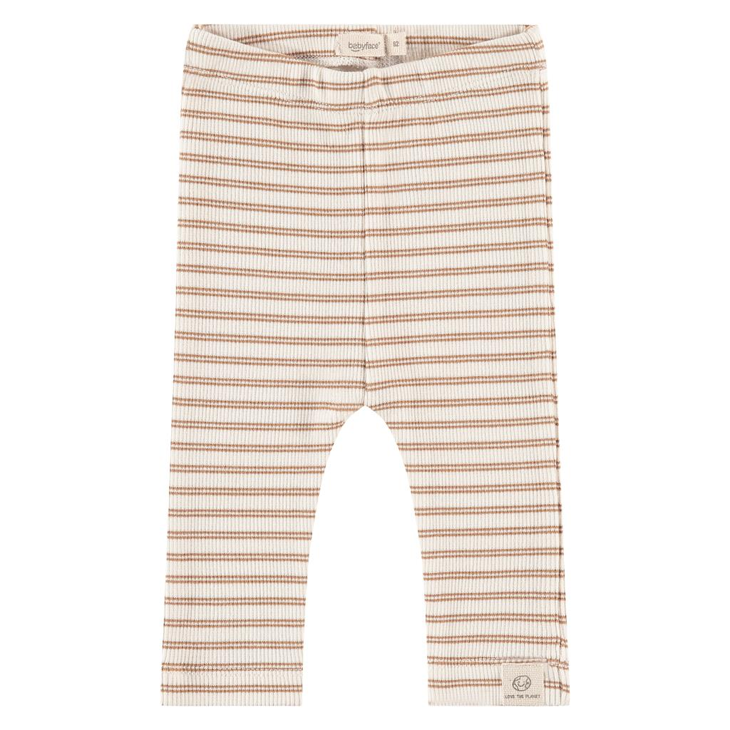 Baby broek gestreept - Curry
