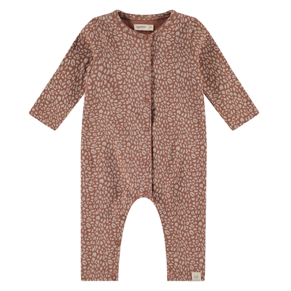 Baby boxpak luipaard print - Nut - Babyface