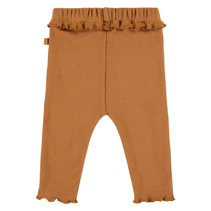 Baby legging - Curry - Rib