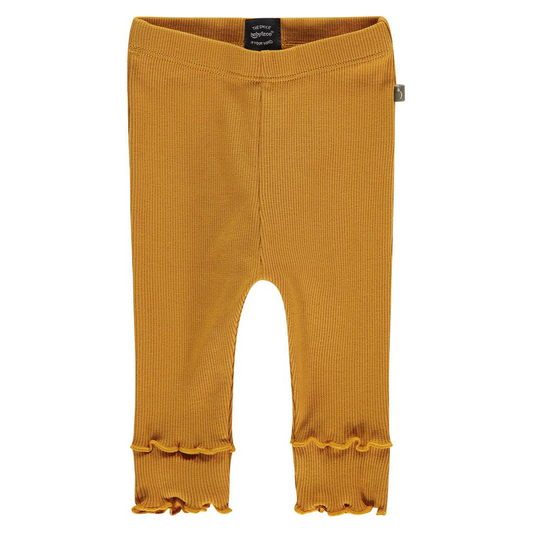 Baby legging - Rib - Mustard -