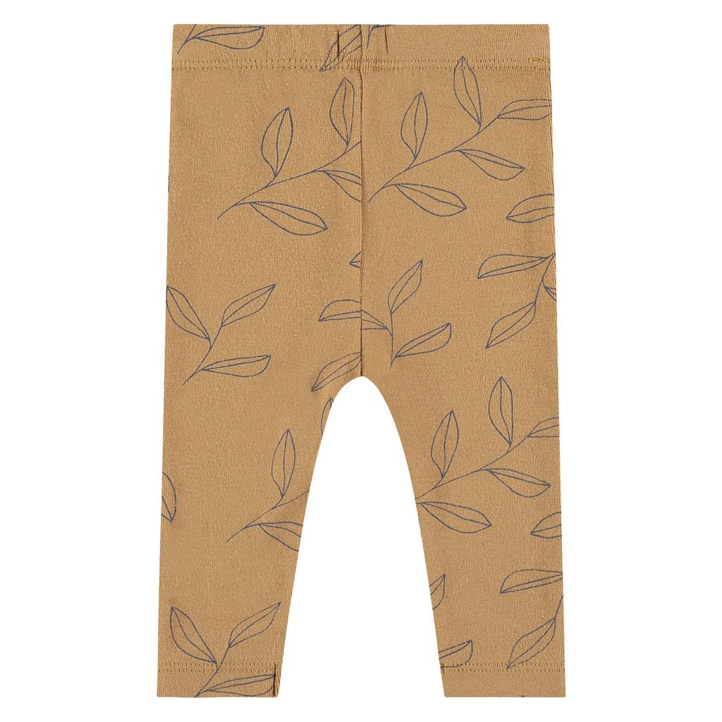 Baby broek Leaves - Curry - Modal mix