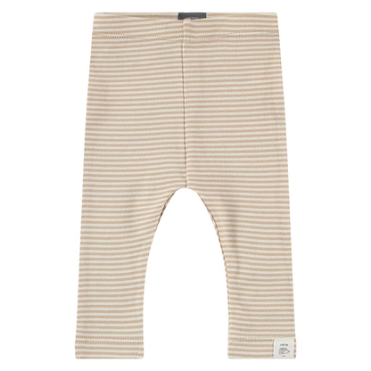 Baby broek gestreept - Beige - Modal Mix