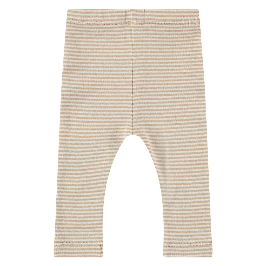 Baby broek gestreept - Beige - Modal Mix