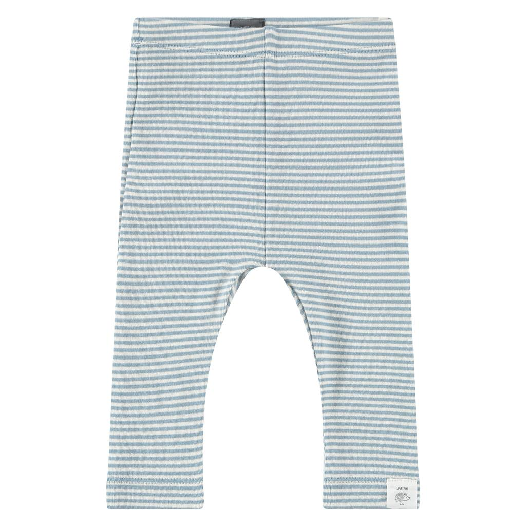 Baby broek gestreept - Lichtgrijs - Modal mix